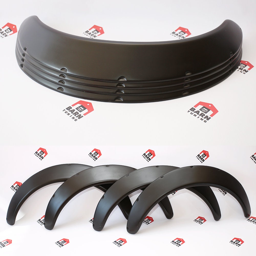 JDM Fender Flares Universal 2.5" wide 4 psc