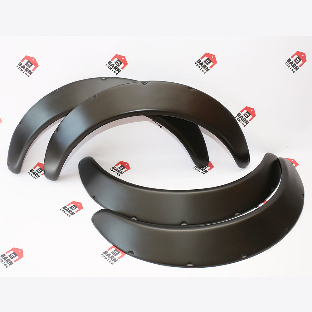 JDM Fender Flares Universal 2.5" wide 4 psc