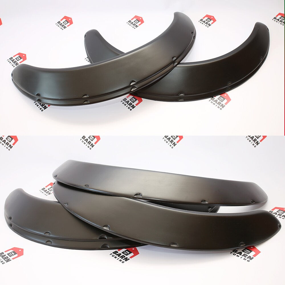 JDM Fender Flares Universal 2.5" wide 4 psc