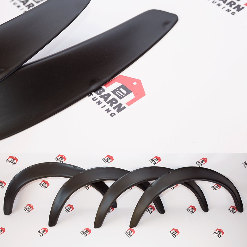 JDM Fender Flares Universal 2" wide 4 psc