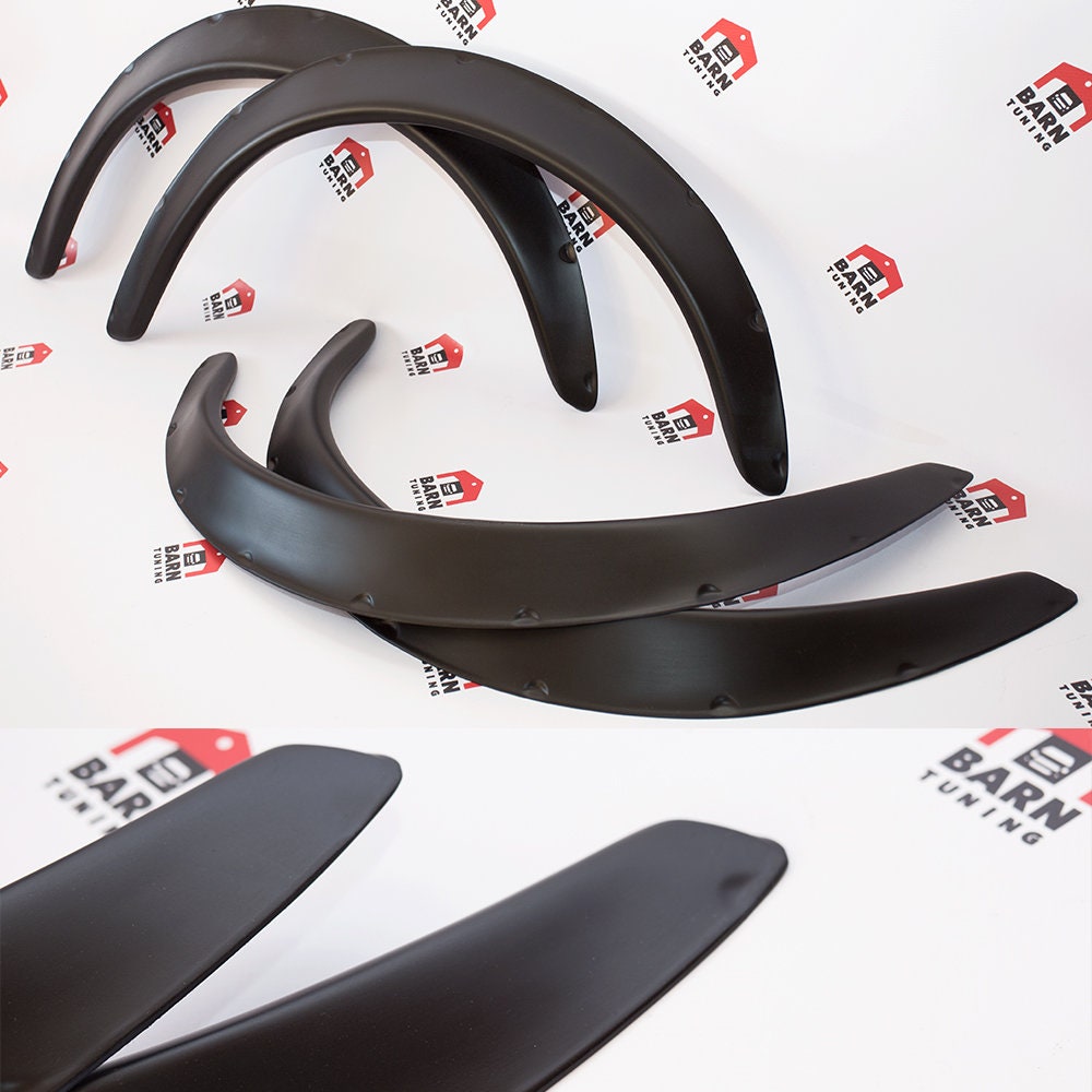 JDM Fender Flares Universal 2" wide 4 psc