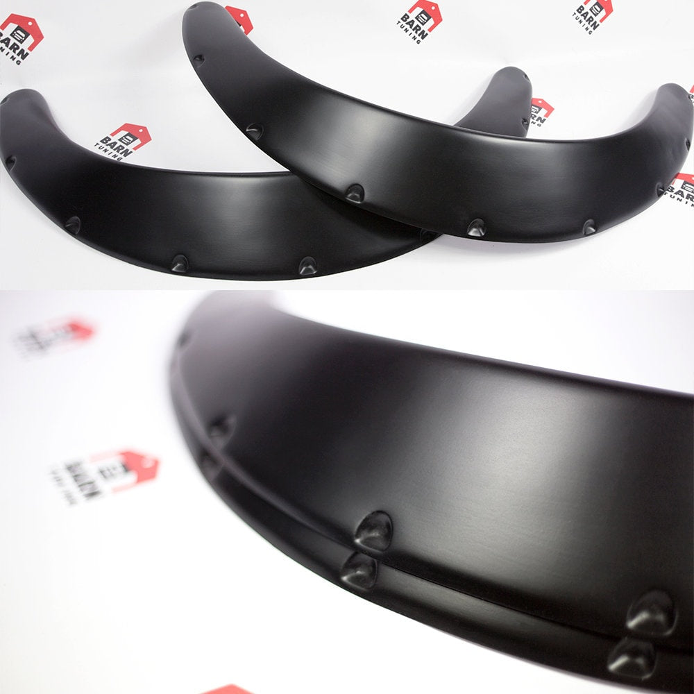 JDM Fender Flares Universal 3" wide 2 psc - smooth