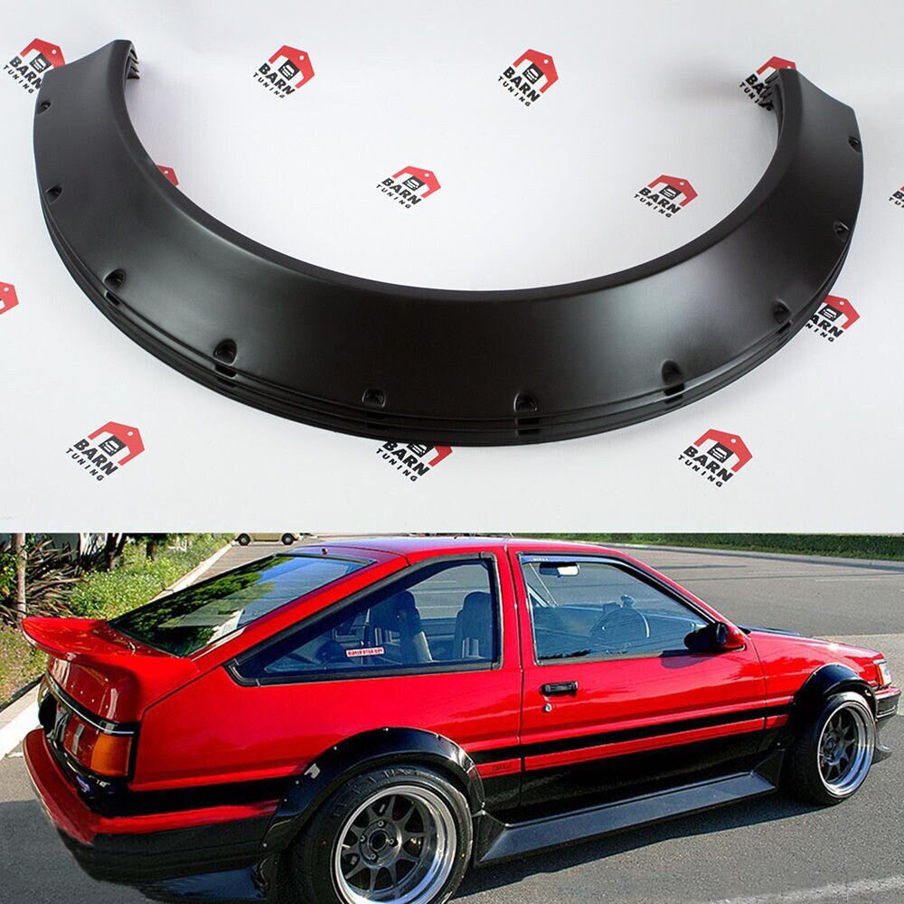 Universal Fender Flares New School 2.75" wide 2 psc