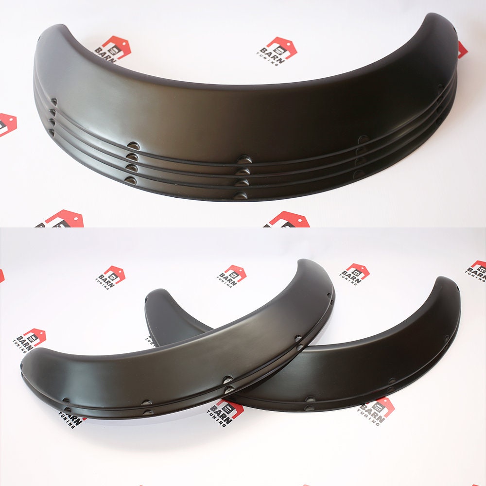 JDM Fender Flares Universal 2.5" wide 4 psc