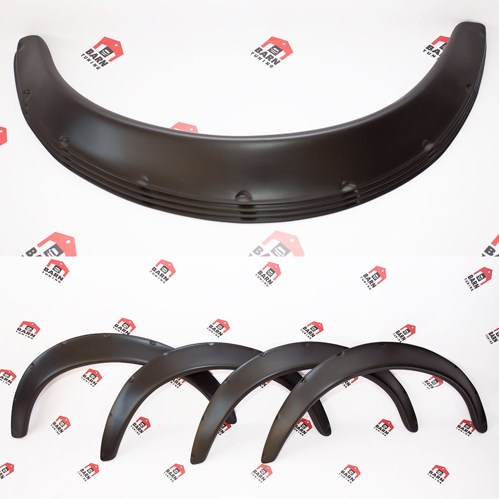 JDM Fender Flares Universal 2" wide 4 psc