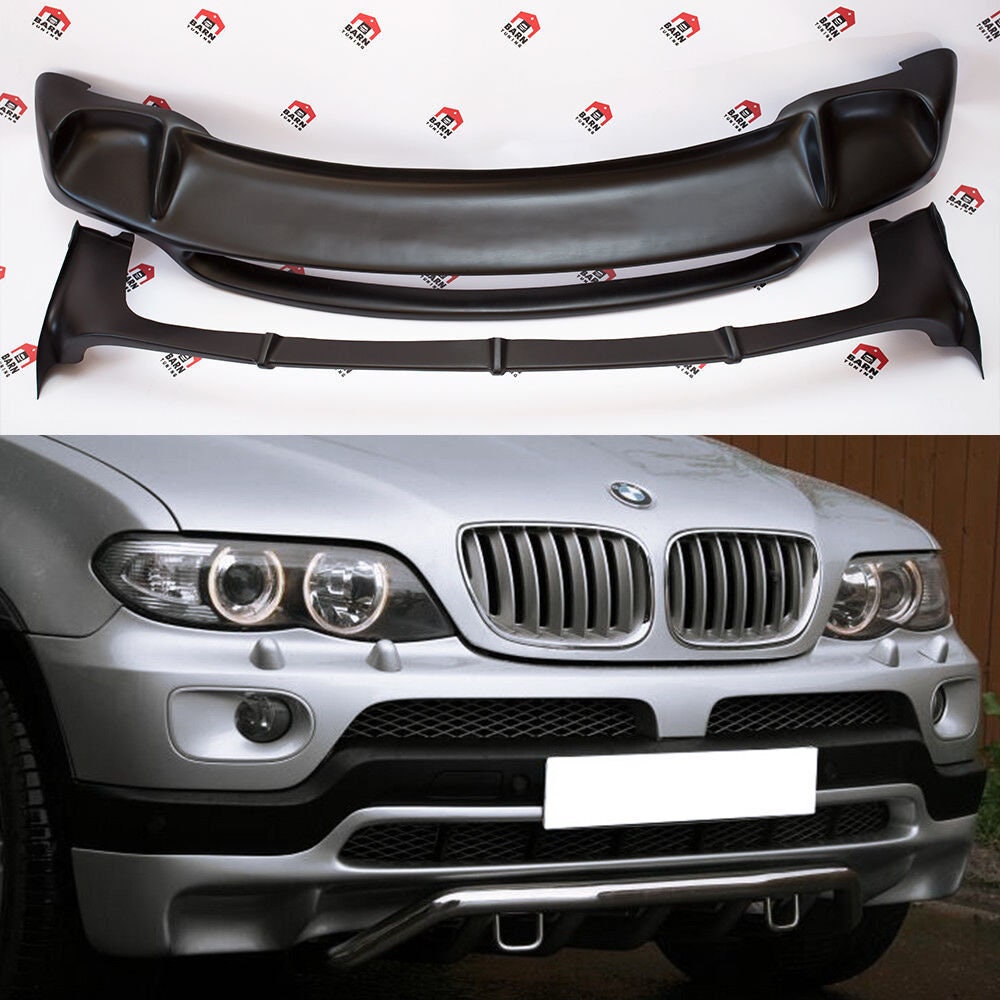 BMW X5 E53 4.8is Style Front and Rear Spoiler 2004-2006 (FACELIFT MODEL)