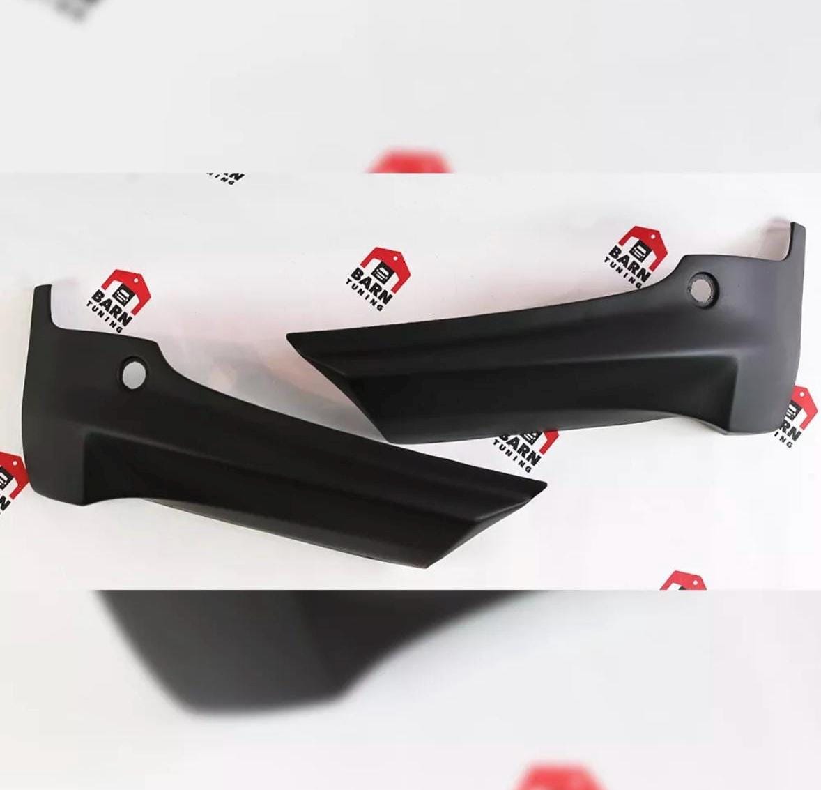 BMW X6 E71 2008-2014 front and rear bumper flaps splitter elerons lip