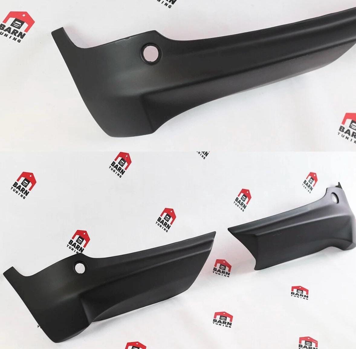 BMW X6 E71 2008-2014 front and rear bumper flaps splitter elerons lip