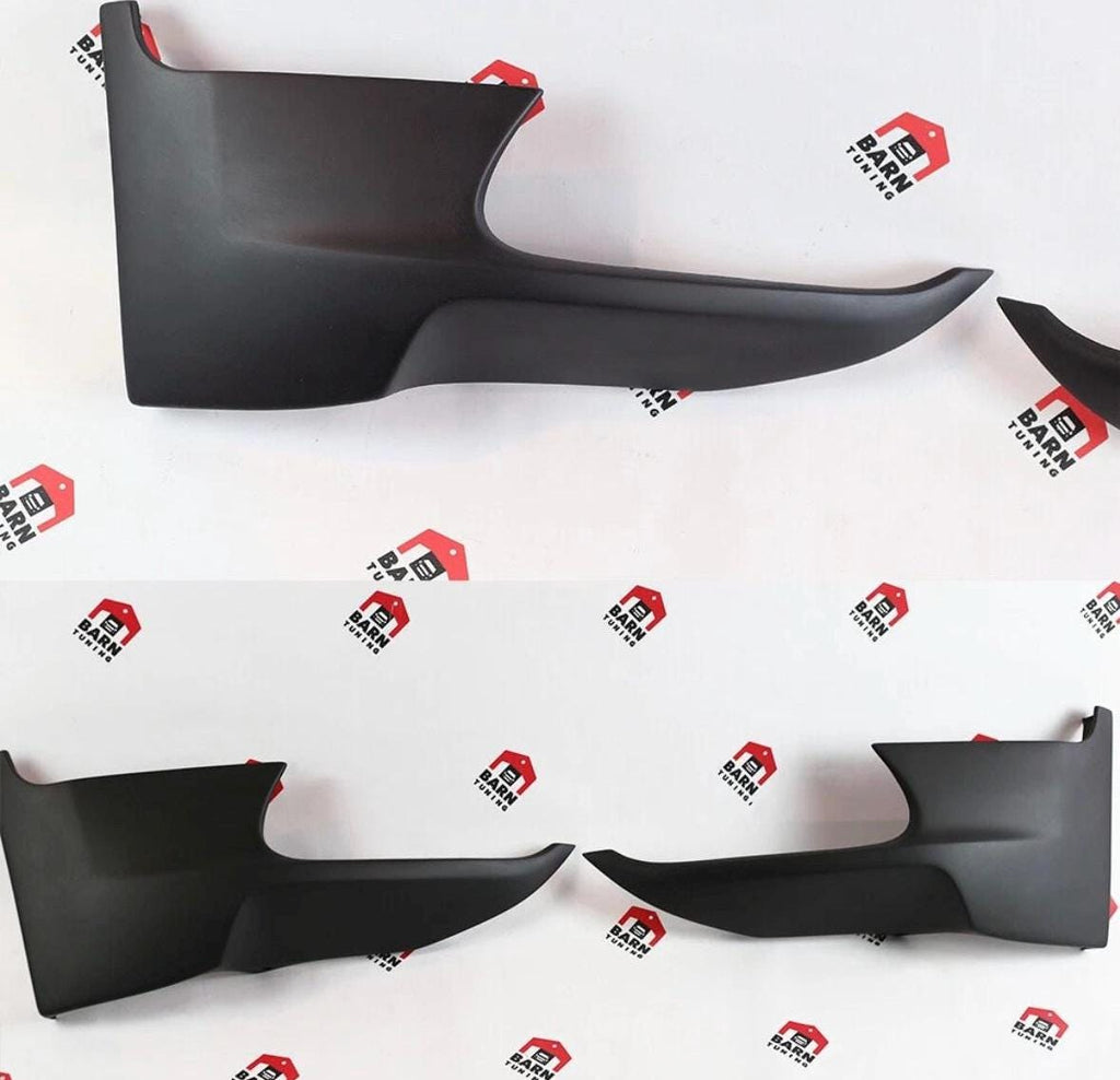 BMW X6 E71 2008-2014 front and rear bumper flaps splitter elerons lip