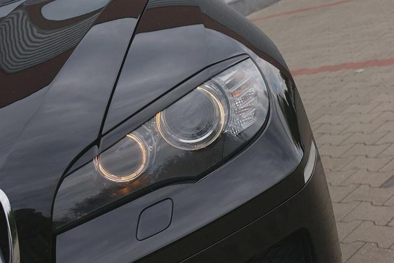 BMW X6 E71 Headlight eye lids/eyebrows